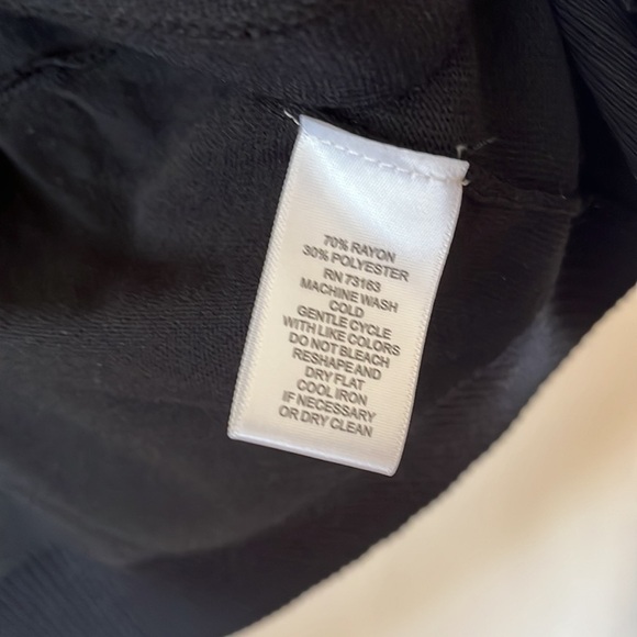 Cupio Black Open Cardigan ribbed sleeves and bottom ruffled back edge Size S/P - Picture 5 of 9